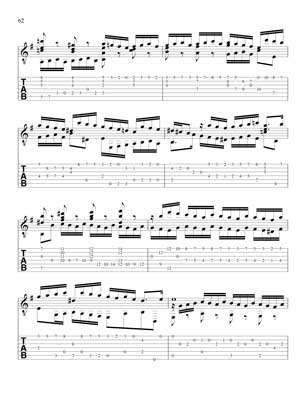 Bach Well Tempered Clavier for 7 string guitar Vol 3