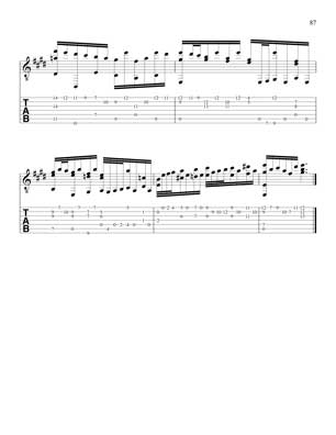 Bach Well Tempered Clavier for 7 string guitar Vol 3