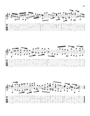 Bach Well Tempered Clavier for 7 string guitar Vol 3