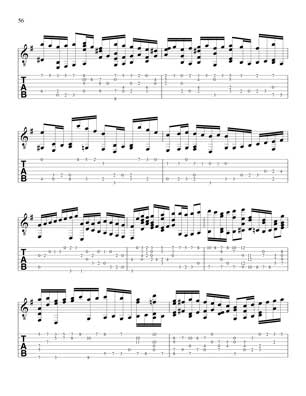 Bach Well Tempered Clavier for 7 string guitar Vol 4