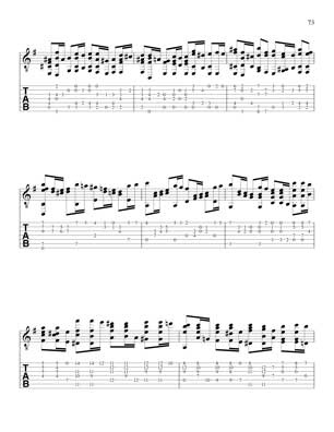 Bach Well Tempered Clavier for 7 string guitar Vol 4