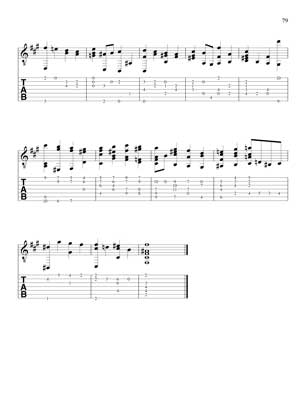 Bach Well Tempered Clavier for 7 string guitar Vol 4