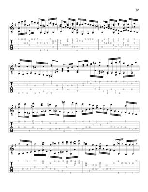 Bach Well Tempered Clavier for 7 string guitar Vol 4