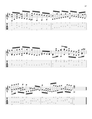 Bach Well Tempered Clavier for 7 string guitar Vol 4