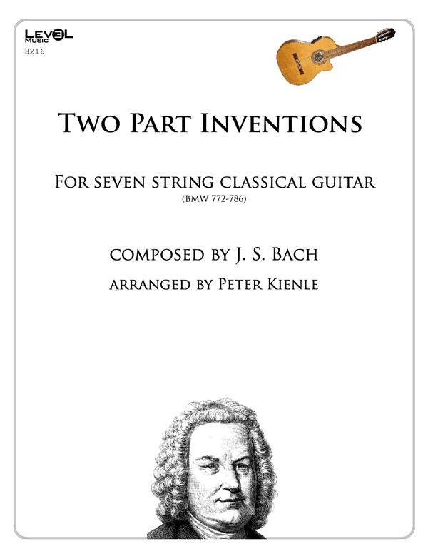 Bach Two Part Inventions for 7 String Guitar (93)